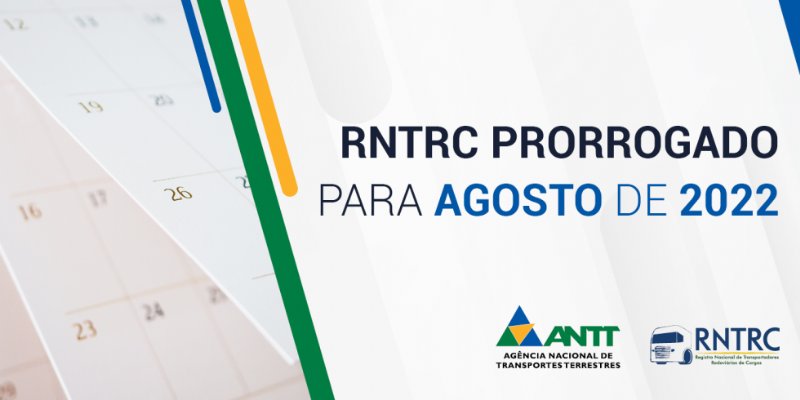 ANTT prorroga validade do CRNTRC para 31 de agosto